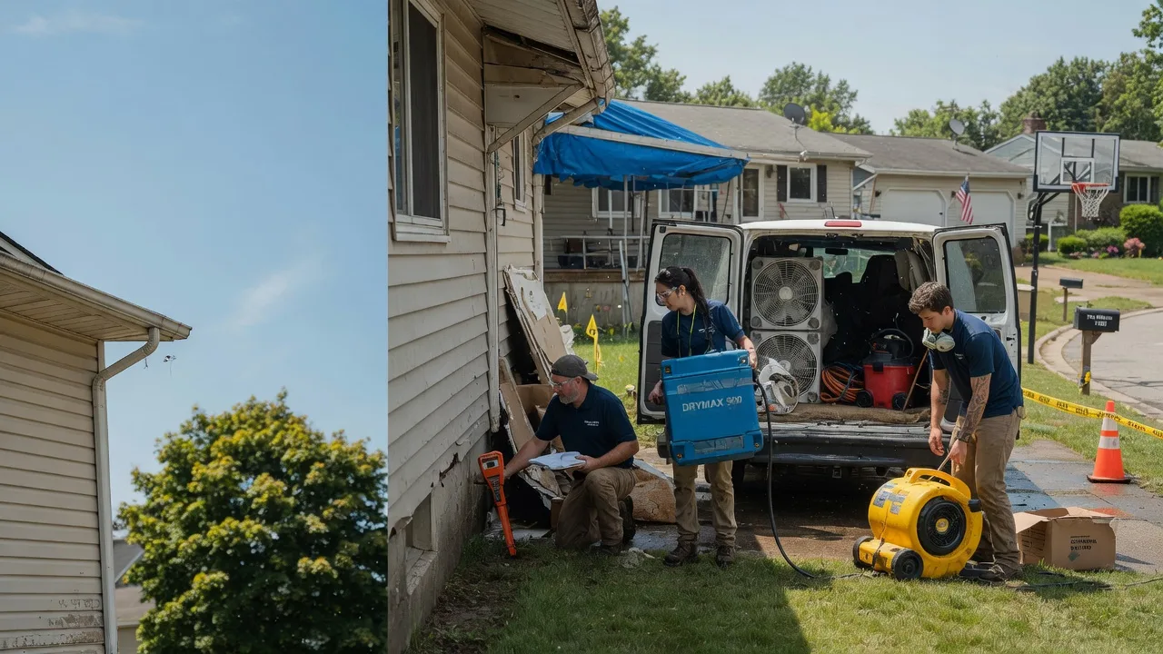 Ceiling Leak Cleanup in Ransomville, NY near me